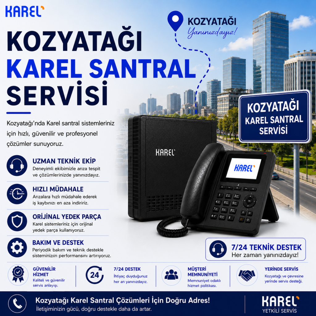 kozyatağı karel santral servisi