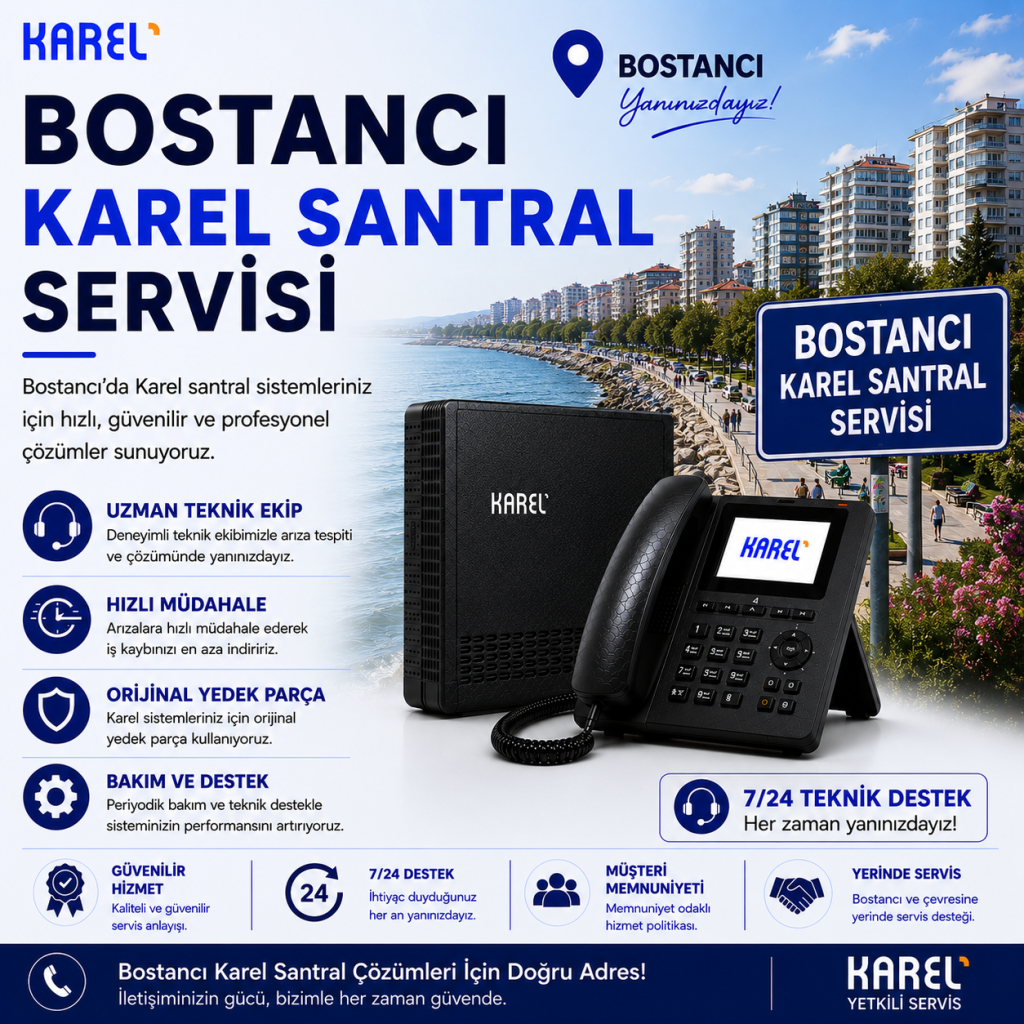 bostancı karel santral servisi