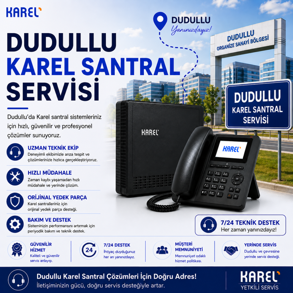 dudullu karel santral servisi