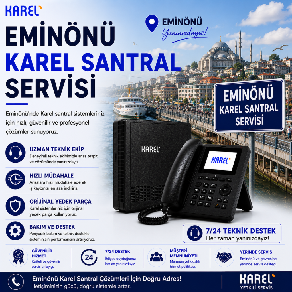 eminönü karel santral servisi