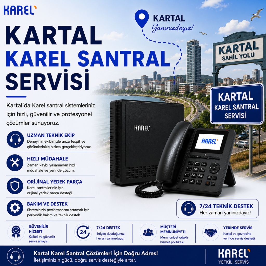 kartal karel santral servisi