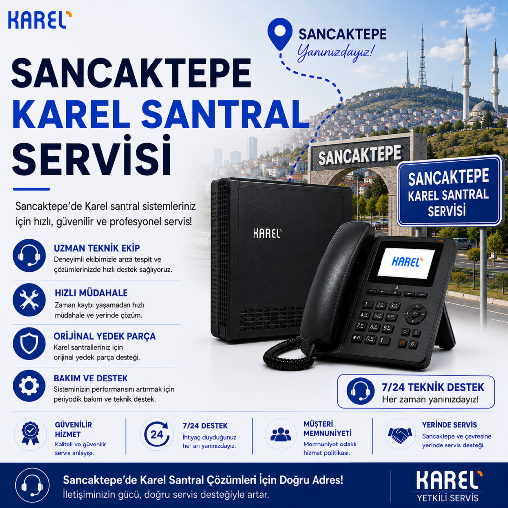sancaktepe karel santral servisi